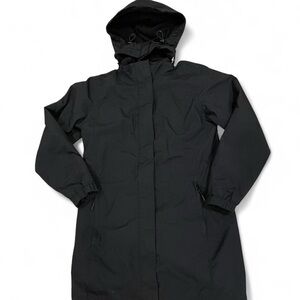 Eddie Bauer Weatheredge Women's Long Black Water Resistant Jacket